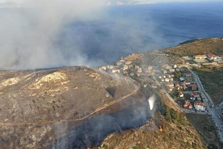 Eilmeldung: Der Waldbrand in Datça wurde unter Kontrolle gebracht