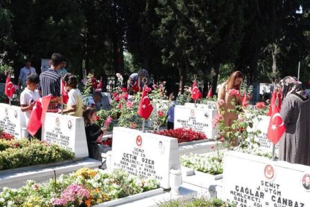 Trauriger Feiertag auf dem Edirnekapı-Märtyrerfriedhof!  „Ich habe es einen Tag vor meinem Märtyrertod in meinem Traum gesehen“