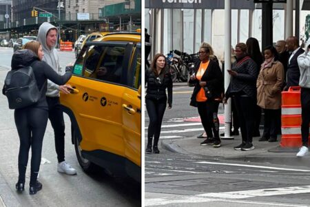 Der in die USA geflohene Schriftsteller Hareket Tok und sein Sohn wurden in New York gesehen