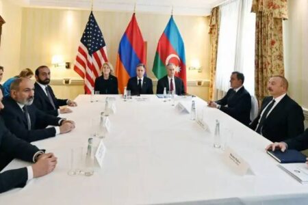 Unmut über das „EU-USA-Armenien-Treffen“ in Aserbaidschan